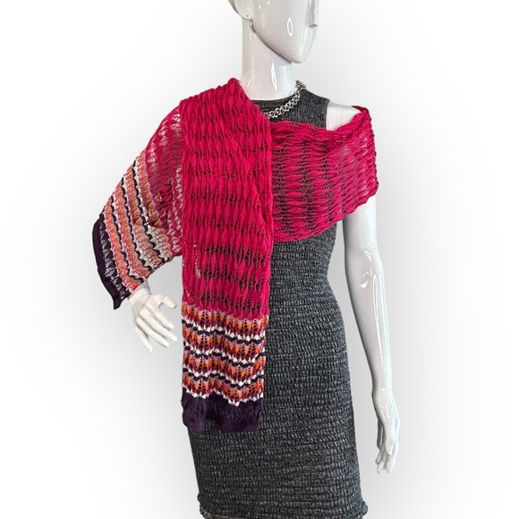 Missoni Scarf - Colourful & Lacey - Picture 7 of 10
